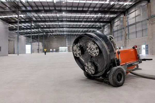 Warehouse concrete grinding Brisbane commercial floors