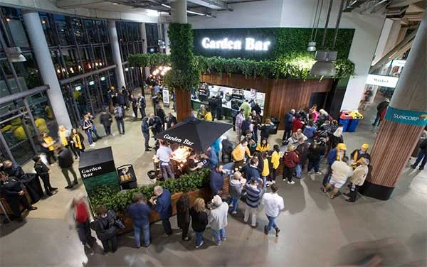 High gloss grind and seal concrete floor at the Suncorp Stadium Garden Bar, Milton Brisbane - photo 5