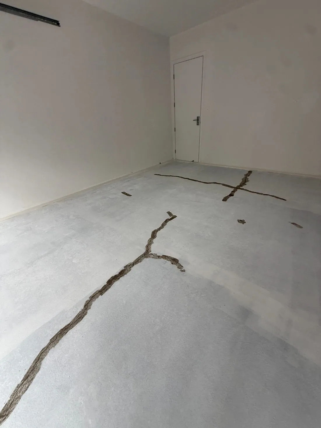 Crack repairs after grinding, Brisbane