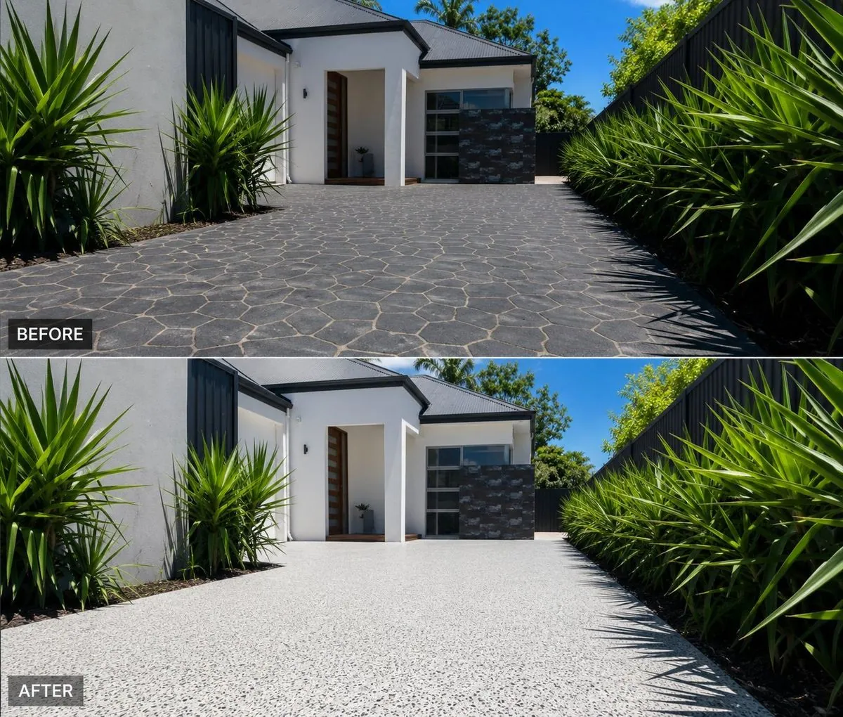 Concrete resurfacing preparation and restoration Brisbane