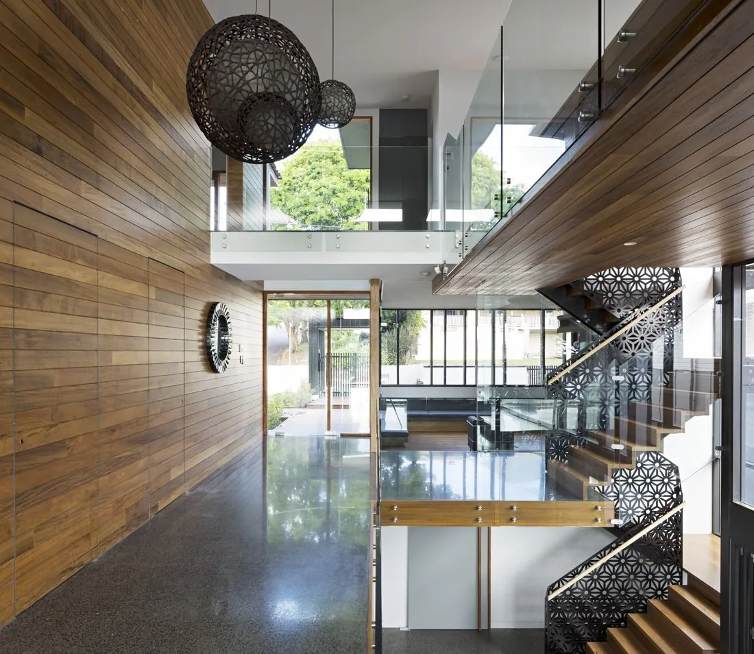 Polished concrete floor at Christian Street, Clayfield