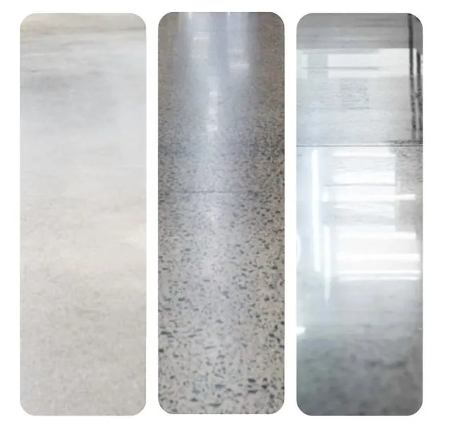 Matte, satin and high-gloss polished concrete finishes
