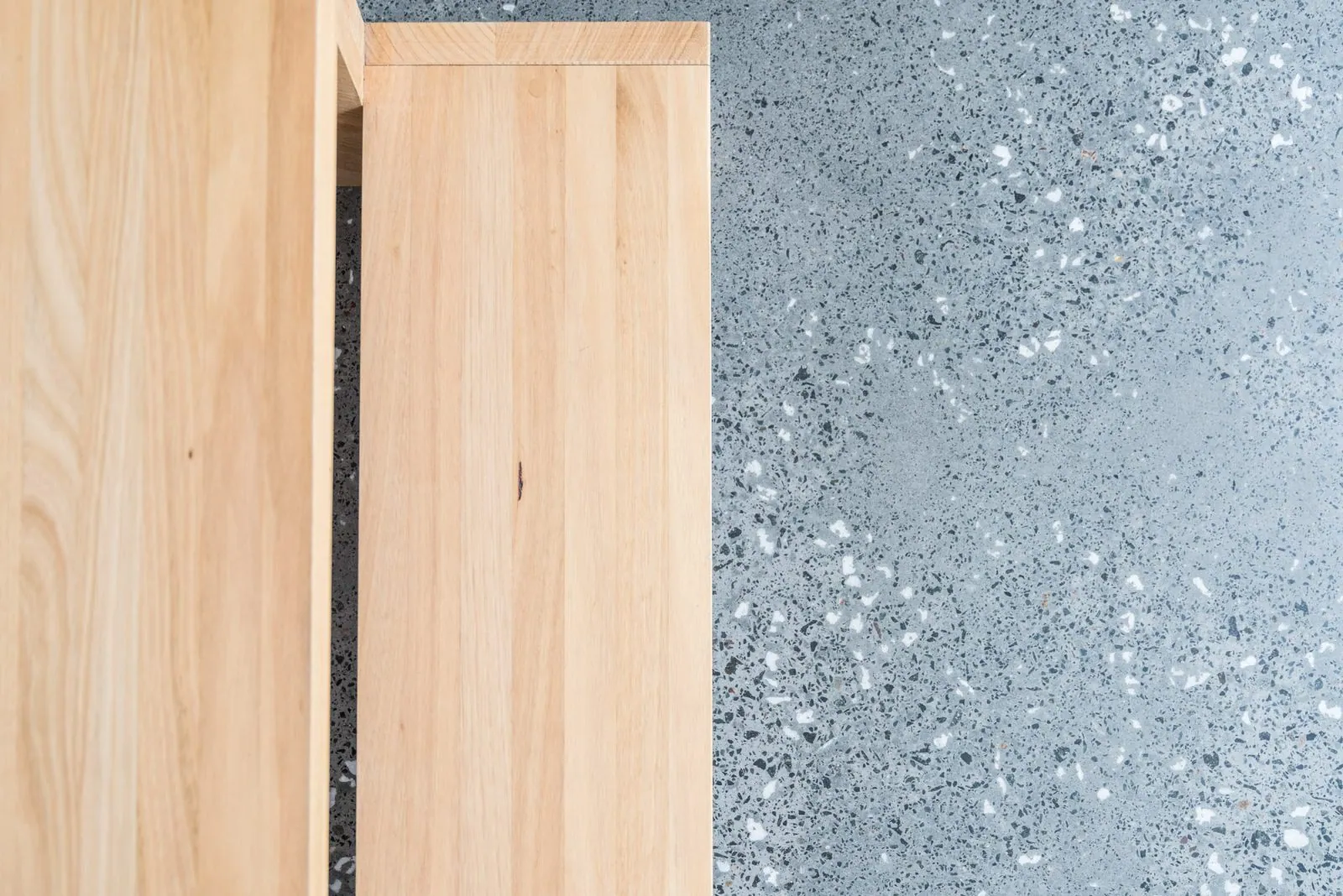 Minimal exposure matte polished concrete floor at the A and K designer build, Cedar Creek Brisbane (5)