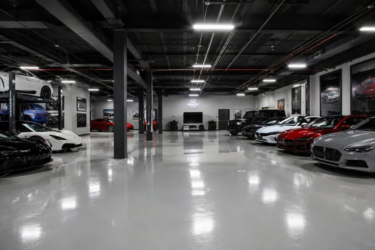 Epoxy floor coating in Toowoomba