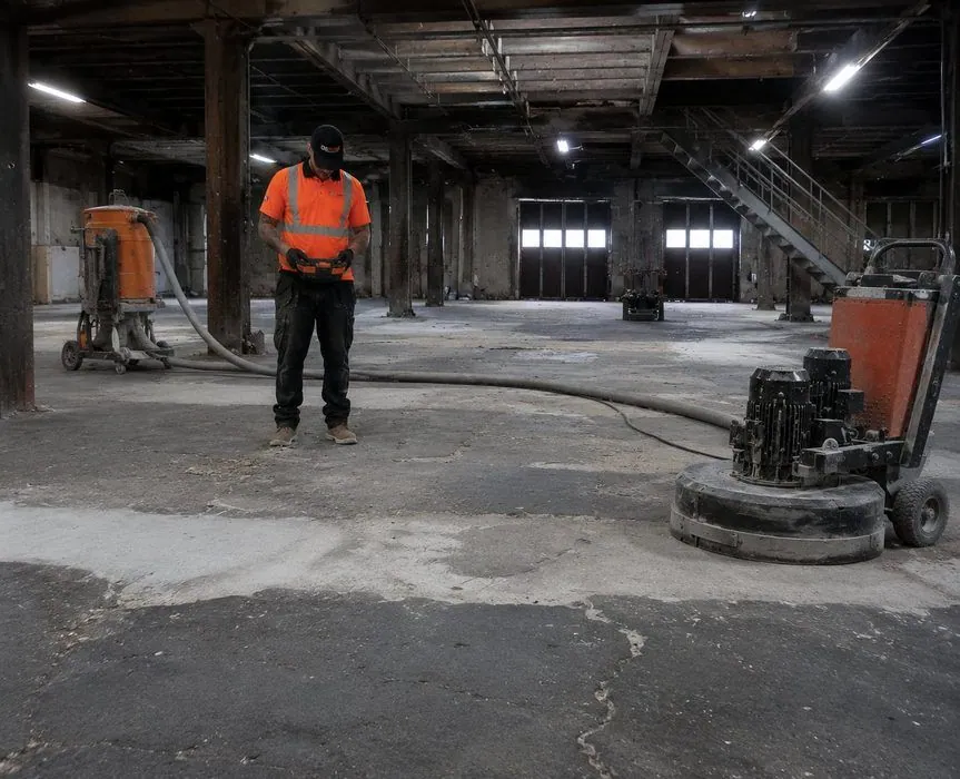 High spot and surface correction grinding Brisbane OzGrind