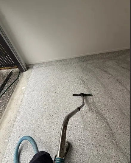 Sanding and vacuuming loose flake, Brisbane