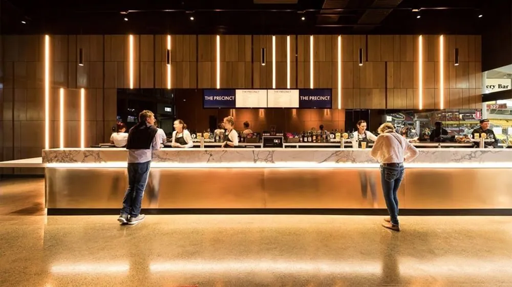 Polished concrete at Suncorp Stadium, Brisbane
