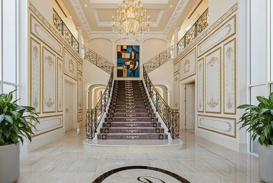 Luxury marble floor polishing and restoration Brisbane