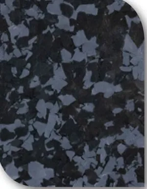 Black Opal epoxy flake flooring blend Brisbane