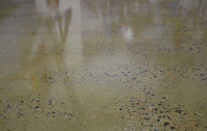 Low spots / undulations