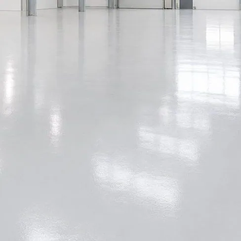 Solid-colour epoxy finish detail, Brisbane