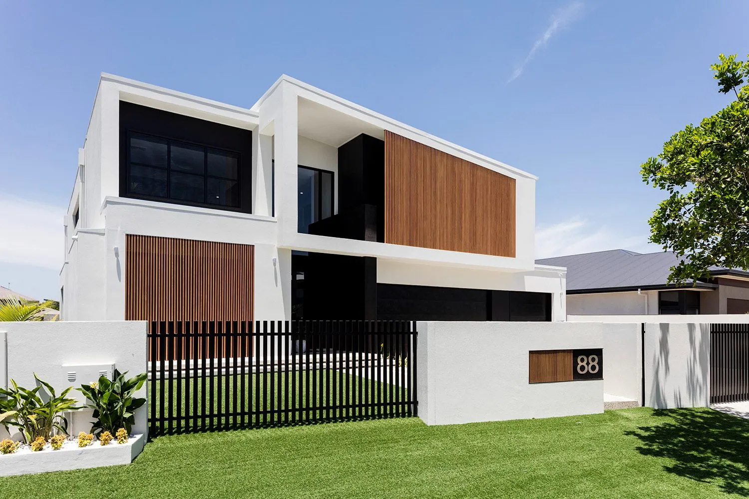 Polished concrete floor at the River Links House, Helensvale Gold Coast (9)