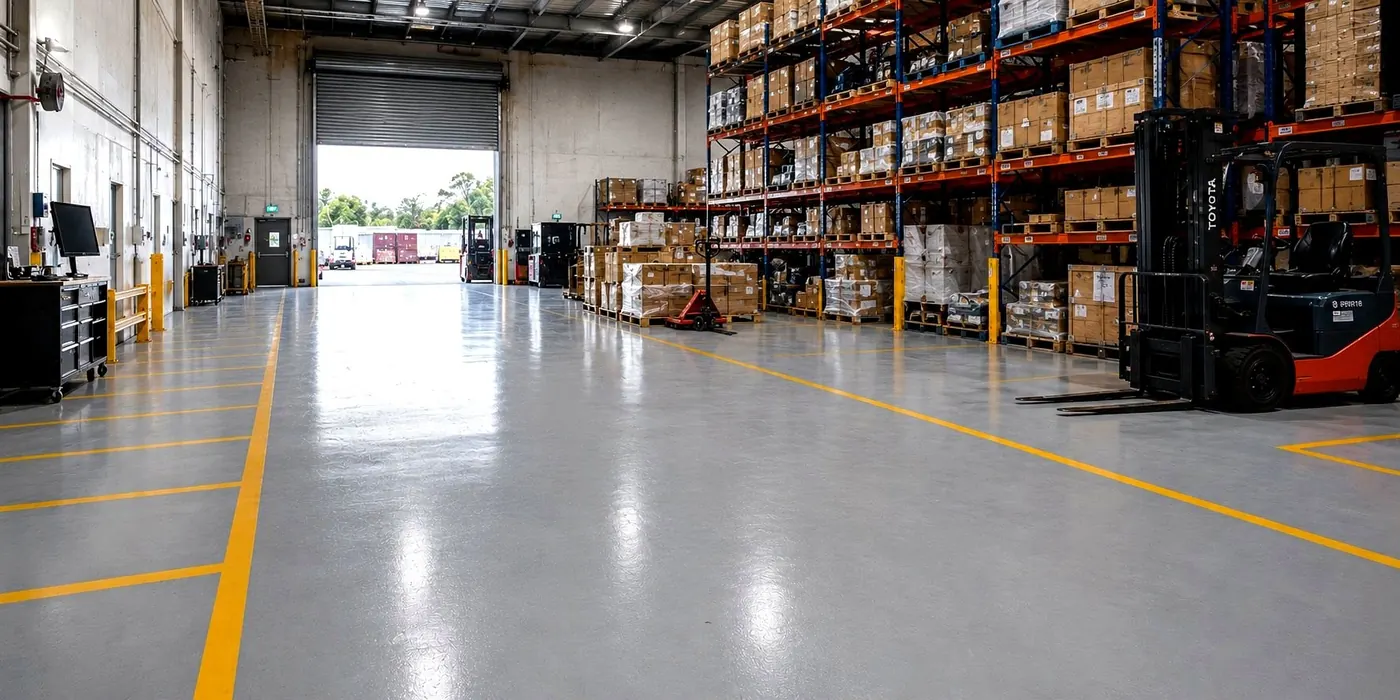 OzGrind Epoxy concrete floor