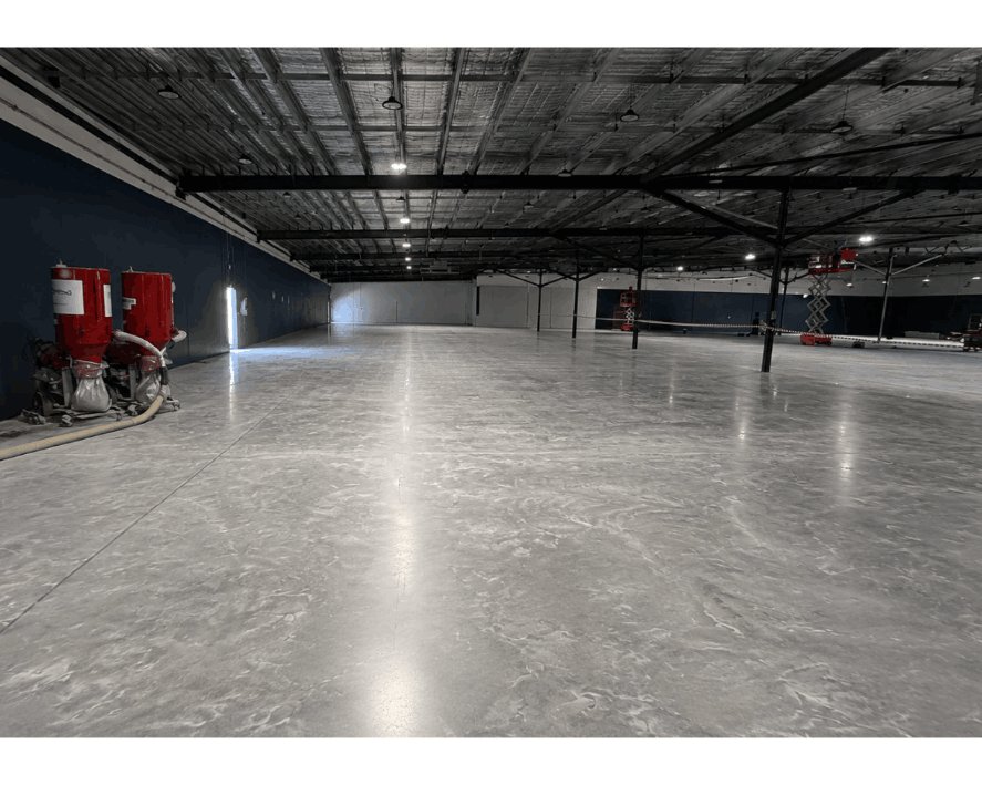 Surface polished warehouse floor Brisbane